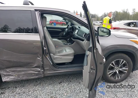 2016 Toyota Highlander Xle V6 from USA, damaged, VIN 5TDJKRFH7GS236815